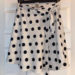 Altar’d State polka dot wrap around skirt